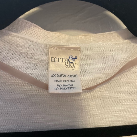 Terra & Sky Cream Knit Top - Picture 2 of 3